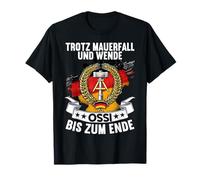A pesar de la caída del muro y girar Ossi hasta el final de Alemania Oriental Camiseta