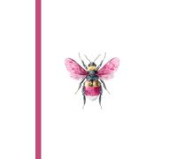 A pink and gold bumblebee: Work Notebook, Funny Office Gift for Women, Coworker, Boss, Secret Santa Gag Gift (Blank Lined Journal)