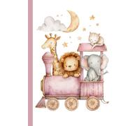 A pink train kids: Work Notebook, Funny Office Gift for Women, Coworker, Boss, Secret Santa Gag Gift (Blank Lined Journal)