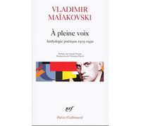 A pleine voix: Anthologie poétique 1915-1930: A30672 (Poesie/Gallimard)