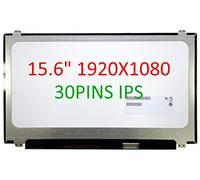 A Plus Screen New 15.6 Inch IPS FHD 1920x1080 (with Brackets) 30 Pin Matte LCD Replacement Screen Compatible with LP156WF4-SPB1