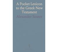 A Pocket Lexicon to the Greek New Testament