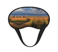 A Prairie Horizons - Antifaz para dormir opaca con estampado de horizontes, bloqueo de luz, cómodo, ideal para viajes, camping, meditación y yoga