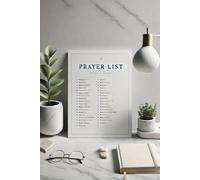 A Prayer List to Keep My Heart and Mind Focused on Gratitude, Blessings, and Faith