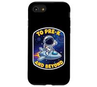 A Pre-K y más allá de los Chicos Astronauta Amante del Espacio de Vuelta a la Escuela Carcasa para iPhone SE (2020) / 7/8