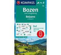 A précise Bozen & surroundings D/I/E + Aktiv Guid (Map) (Importación USA)
