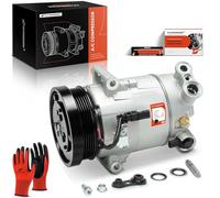 A-Premium Compresor de CA con embrague compatible con Chevrolet Colorado 2015-2020 Equinox 2018-2020 GMC Canyon 2015-2019 Terrain 2.5L 1.5L