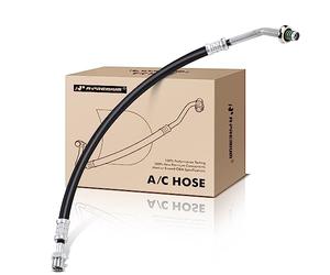 A-Premium Conjunto de manguera de línea líquida de aire acondicionado compatible con Ford F-150 F-250 F-350 Bronco 1987-1993 4.9L 3.8L 5.0L 5.8L 6.9L 7.3L 7.5L, condensador a evaporación, sin tubo de