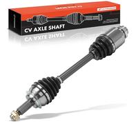 A-Premium Eje de repuesto CV para Mitsubishi Lancer 2008-2015 2.0L Evolution GSR Turboalimentado AWD Manual 5 velocidades delantero izquierdo