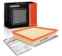 A-Premium Filtro de aire de motor compatible con Chevrolet Silverado 2500 HD, 3500 HD y GMC Sierra 2500 HD, 3500 HD, 2011-2016, V8 6.6L, repuesto # 25945274