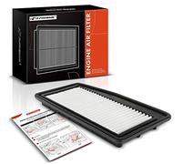 A-Premium Filtro de aire de motor compatible con Chevrolet Spark 2012 2013 2014 2015, L4 1.2L, panel rígido, repuesto # 96910360