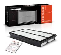A-Premium Filtro de aire de motor compatible con los modelos Acura y Honda MDX 2007-2009, Odyssey 2005-2010, Pilot 2009-2015 - Motor V6 - Panel rígido - Reemplaza # 17220RGLA00, 17220RD5A00