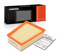 A-Premium Filtro de aire de motor compatible con Nissan Sentra 2007 2008 2009 2010 2011 2012, L4 2.0L, panel flexible, repuesto # 8200261781