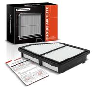 A-Premium Filtro de aire de motor compatible con vehículos Honda - Civic 2016 2017 2018 2019 2020 2021 2022 2023, HR-V 2023 - Aspirado naturalmente solo - L4 2.0L - Repuesto # 17220-5BA-A00