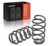 A-Premium Juego de 2 resortes helicoidales de suspensión delantera compatibles con Jeep Compass, Patriot 2007-2008 2011-2017, lado del conductor y del pasajero, repuesto # 5105843AD, 5105844AD