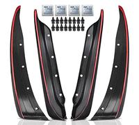 A-Premium - Juego de 4 Guardabarros para Chevrolet Corvette 2005-2013 Delantero y Trasero