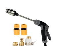 a presión portátil con conectores y boquilla ajustable | Máquina de lavado de coche de alta presión para automóvil, hogar, ventana, vidrio, jardín, patio, césped