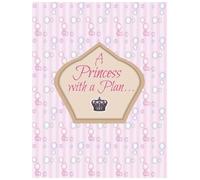 A Princess with a Plan...: Pink, pretty notebook-Gifts for girls, and women (8.5x11) 100 pages
