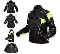 A-pro Chaqueta Térmica Señora Moto Protectores CE Scooters Extraíble Mujeres Fluo XXL