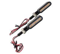 A-pro Indicadores Homologado Par Flechas Señal Universal Led Moto 12V Negro