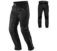 A-pro Pantalones malla perforada transpirable Tejido Técnico Moto Mujeres Negro 34