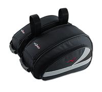 A-Pro Pareja Bolsas Side Alforjas Moto Sport Touring Cordura Impermeable Negro