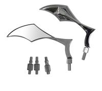 A-Pro Rearview Custom Mirrors Style Motorcycle Chrome Motor Bike Handlebar