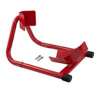 A-Pro Rueda delantera Moto Balancín Chock delantero moto halteb uegel montaje soporte Rojo