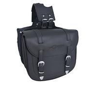 A-Pro Saddle Bag Motorcycle Motorbike Biker Alforjas Bikers Cruiser Black