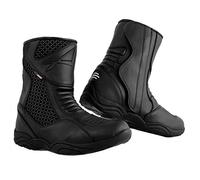 A-pro Turismo Botas Touring Moto Impermeables Motorista Zapatos Motocicleta Negro 43