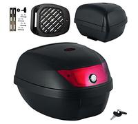 A-Pro Universal Polipropileno Motorcycle Moto Scooter Rear Luggage Caja Top Case