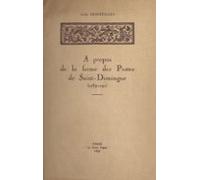 À Propos De La Ferme Des Postes De Saint-domingue (1784-1791) (ebook)