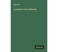 A proposito di don Abbondio