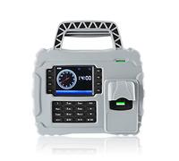 A prueba de agua a prueba de polvo 3G TCP/IP Tiempo de asistencia al empleado de la huella dactilar Grabador de tiempo de la máquina con la batería de respaldo(S922 IC W)