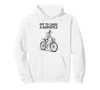 A Punto de causar un lío Divertido dóberman Vintage Retro Sudadera con Capucha