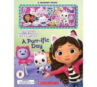 A Purr-ific Day: Gabby's Dollhouse Magnet Book