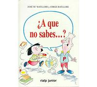 ¿A que no sabes ...? (Fuera de colección (Infantil))