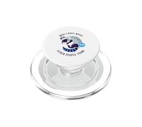 A quién le Importa lo Que piensen los demás (gráfico de Mapache) PopSockets PopGrip para MagSafe