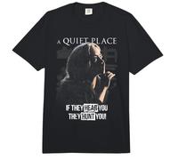 A Quiet Place If They Hear Comfort Colors Adult Heavyweight T-Shirt