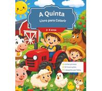 A quinta livro para colorir: 50 ilustrações, 2 a 6 anos, linha grossa, 1 desenho por folha