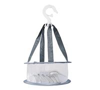 a-r Cesta para el tendedero de red colgante - Cesto de tendedero colgante - Herramienta de lavado portátil y secador de malla colgante, adecuado para brochas de maquillaje, maestro de esponja