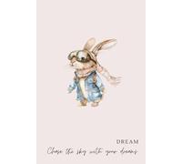 A rabbit cartoon Notebook: 80 Pages, Gifts for Bunny Lovers, Rabbit Gifts Journal for Women, | 6" x 9" | Notebook for Journaling, School, or Everyday Writing
