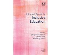 A Research Agenda for Inclusive Education (Elgar Research Agendas)