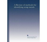 A Review of methods for identifying scrap metals