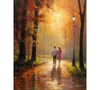 A Romantic Inspired Planner Beautiful Couple-Themed Dated Weekly Planner Gift for your Boyfriend, Girlfriend: Love Aesthetic Journal for Writing. ... 54 weeks 2026-2027 Full Calendar Diary