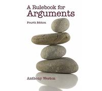 A Rulebook for Arguments