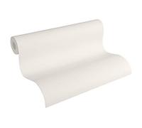 A.S. Création 309112 3091-12 - Papel pintado para pared liso, 10,05 x 0,53 m, crema, fabricado en Alemania