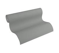 A.S. Création 309143 3091-43 - Papel pintado para pared, liso, 10,05 x 0,53 m, gris, fabricado en Alemania