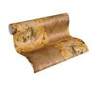 A.S. Creation 335433 Hermitage 10 Línea Papel Pintado Adhesivo Decorativo de Pared, Patrón Multicolor