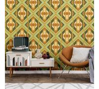 A.S. Création 395312-8,50 m x 0,53 m - Papel pintado retro de los años 70 (8,50 x 0,53 m), diseño retro
